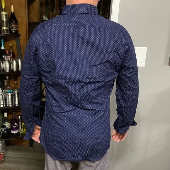 Express Fitted Dress Shirt size L - Picture 2 of 4